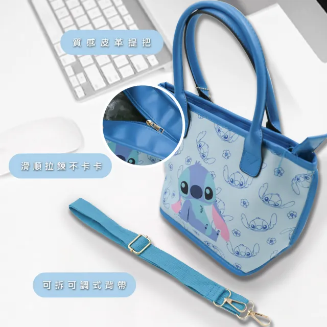 【SONA森那家居】Disney 迪士尼二代手提袋  可調節式背帶27x21x12 奇奇蒂蒂/米奇