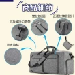 【樂邦】摺疊牛津布整理收納袋-85L/2入(衣物收納 玩具收納 拉桿包 行李袋 旅行袋 手提袋)