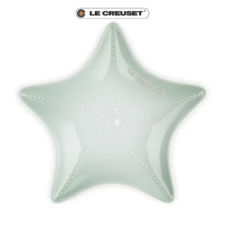 【Le Creuset】瓷器海星盤27cm(湖水綠)