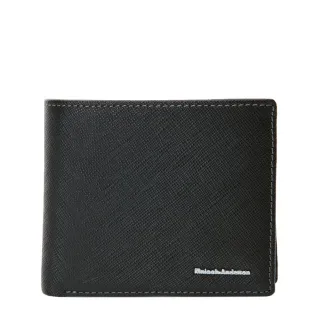 【金安德森】引領風潮 左右翻短夾(黑色)