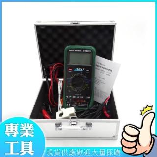 【精準科技】數位汽修萬用表 直交流電流 汽修廠專用錶 多功能電錶(MET-DAM2201D工仔人)