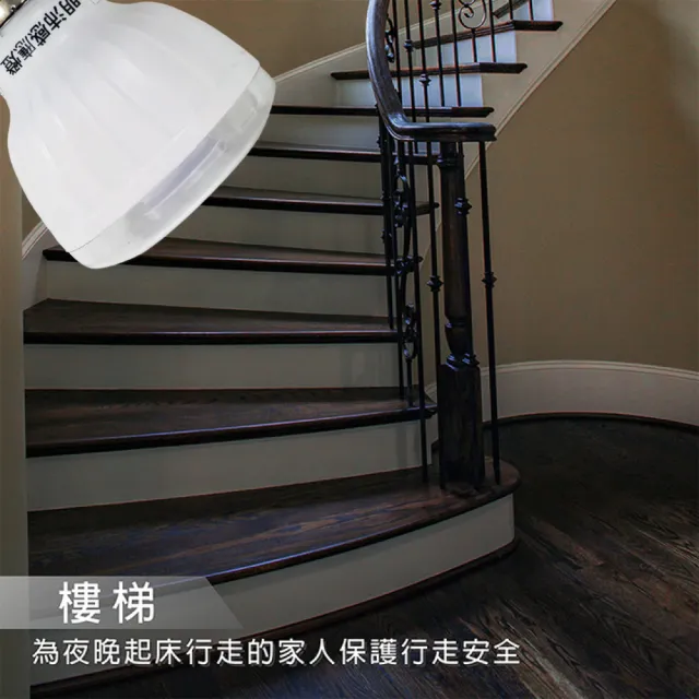 【明沛】5W LED紅外線人體感應燈-E27銅頭型(人來即亮 人走即滅-MP4855)