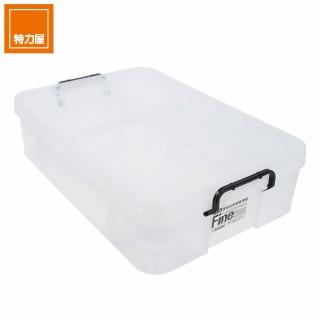 【特力屋】K035 強固型掀蓋整理箱31L 8入 K035