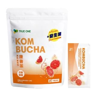 【食在加分】活菌發酵康普茶-清新葡萄柚6公克*10包/袋(100%天然發酵康普茶)