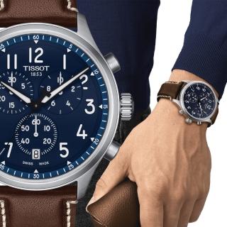 【TISSOT 天梭 官方授權】Chrono XL韻馳系列經典計時腕錶 手錶(T1166171604200)