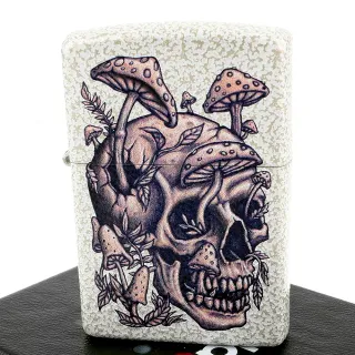 【Zippo】美系~Skullshroom-骷髏蘑菇設計打火機