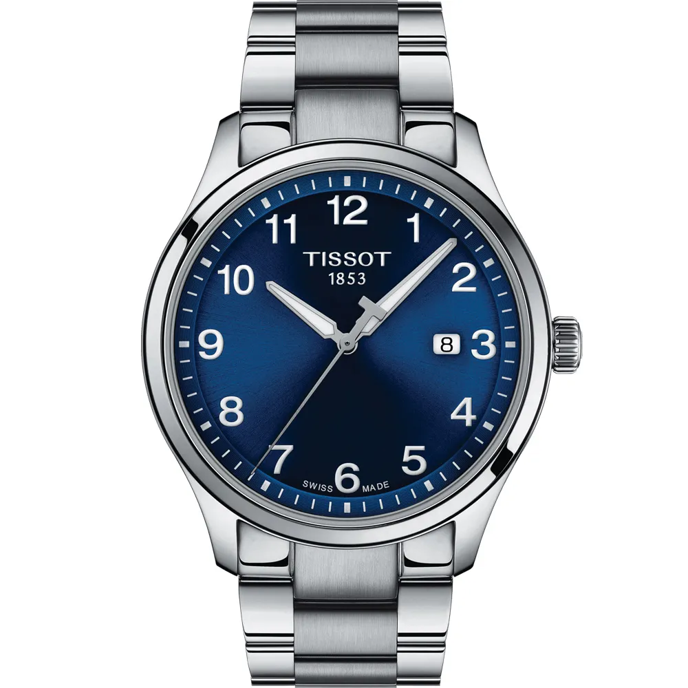 【TISSOT 天梭 官方授權】GENT XL  經典大三針男錶 手錶 畢業禮物 職場新鮮人 禮物(T1164101104700)