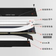 【EZDIY-FAB】新ARGB內存RAM記憶體散熱器 DDR3 DDR4皆可用 鋁合金散熱片-2件裝(DDR散熱器)
