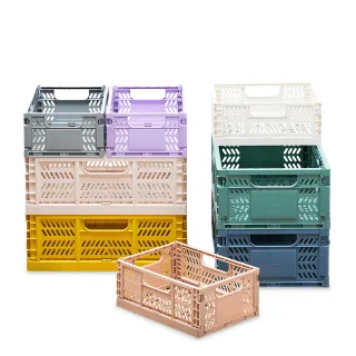 【3 Sprouts】環保折疊籃 親子良品(1大2小)