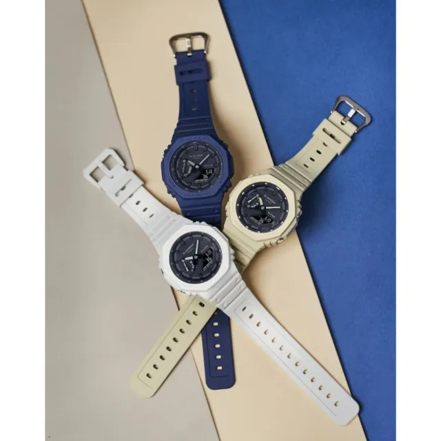 【CASIO 卡西歐】八角造型G-SHOCK系列(GA-2100-2A)