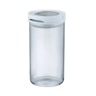 【HARIO】密封保鮮罐L白色(MCNJ-300-W)