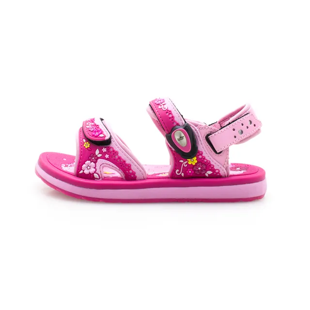 【G.P】夢幻公主風磁扣兩用童涼鞋G1630B-桃紅色(SIZE:31-37 共二色)