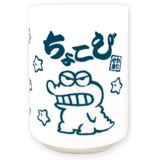 【T’S FACTORY】蠟筆小新 陶製壽司茶杯 湯吞杯 恐龍餅乾