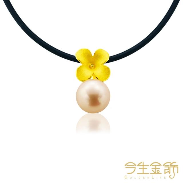 【今生金飾】花柔墜(黃金墜飾)