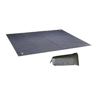 【Outdoor Tirbe】黑膠車邊帳天幕_300x300cm(悠遊戶外)