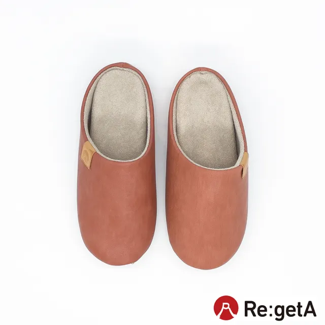 【RegettaCanoe】Re:getA Regetta Regeppa 圓潤蓬鬆 居家鞋.室內鞋 CHR-001(ORG-橘色)