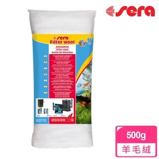 【Sera 德國】羊毛絨過濾棉500G(優質羊毛絨)