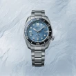 【SEIKO 精工】PROSPEX 極地冰川藍200米機械潛水錶/42mm/SK035(6R35-01E0U/SPB299J1)
