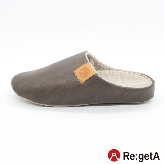 【RegettaCanoe】Re:getA Regetta Regeppa 圓潤蓬鬆 居家鞋.室內鞋 CHR-001(TAP-淺褐色)