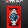 【TISSOT 天梭 官方授權】Seastar 1000 海星300米潛水錶 男錶 手錶 母親節 禮物(T1202101104100)