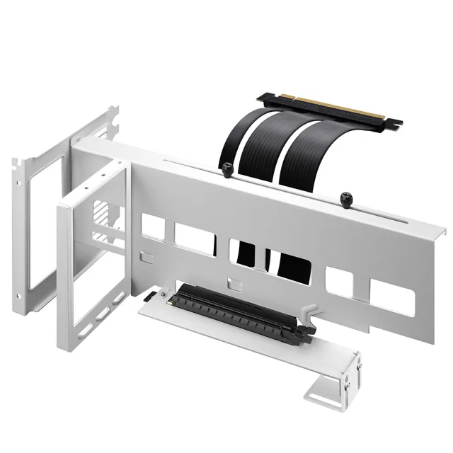 【EZDIY-FAB】垂直PCIe 4.0 GPU顯卡支架 帶PCIe 4.0X16 Gen4 17cm排線(4.0顯卡支架)