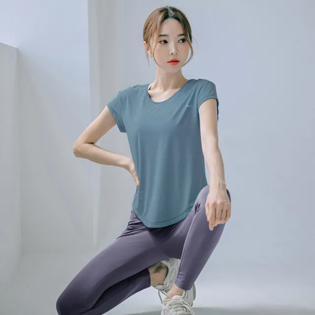 【BODYAIR】任2入 冰感輕盈點布綁腰罩衫上衣(瑜珈.慢跑.運動.健身.透氣.舞蹈.運動服)