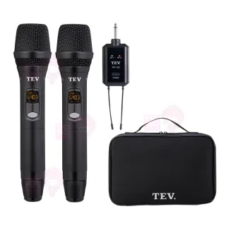 【TEV】TR-102(UHF一對二 16CH 攜帶式無線麥克風)