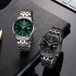 【CITIZEN 星辰】GENTS經典黑品貌非凡藍寶石鋼帶錶41mm(BM7569-89X 綠色)