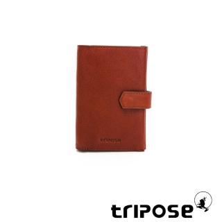 【tripose】TRANS進口牛皮中夾(咖啡色)