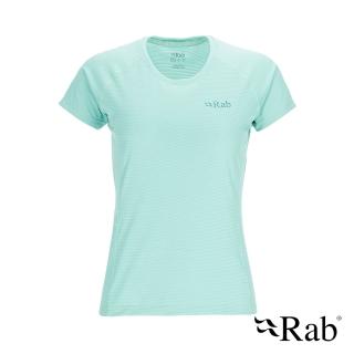 【RAB】Sonic Tee Wmns 短袖透氣排汗衣 女款 融冰 #QBL02
