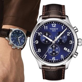 【TISSOT 天梭 官方授權】Chrono XL韻馳系列經典計時腕錶 手錶(T1166171604700)