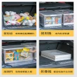 【DaoDi】4入組三開門特大折疊收納箱72L(摺疊收納箱 置物箱 衣物收納箱)