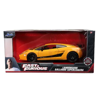 【JADA】玩命關頭 1:24合金車-  LamborghiniGallardoSuperleggera-Yellow