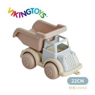 【瑞典Viking Toys】莫蘭迪色系-翻鬥運砂車22cm 20-89110(幼兒玩具車)