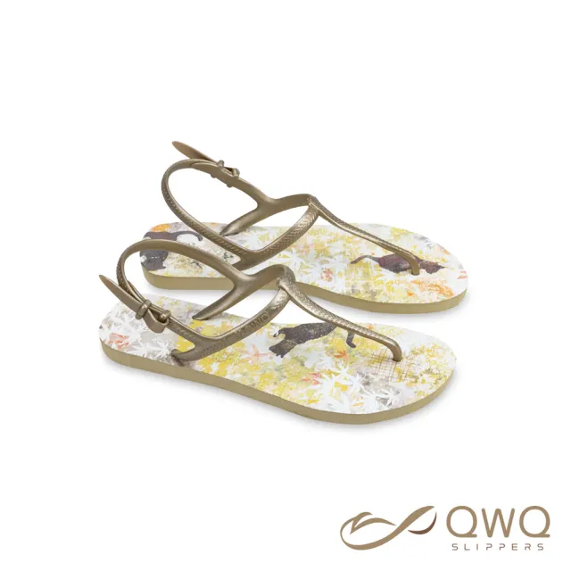 【QWQ】女款防滑防水夾腳涼鞋 露台上的波麗 平等院 室外涼拖鞋 MIT(GIPL)