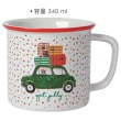 【NOW】石陶馬克杯 聖誕340ml(水杯 茶杯 咖啡杯)