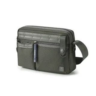 【PORTER INTERNATIONAL】自信經典NEW HEAT斜背包(碳灰綠)