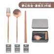 【FAT WAY OUT!】304不鏽鋼速裝式超迷你輕量鐵盒餐具組-叉匙筷3件組(環保餐具 輕便餐具)