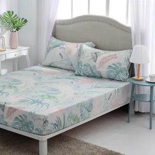 【HongYew 鴻宇】400織天絲 床包枕套組-威特夏(雙人加大)