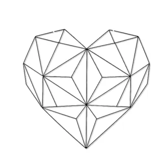 【撥撥的架子】收納款 幼兒園作品展示架掛墻網格 萬用造型平面網 網架含鐵線籃子(愛心網架+掛籃)