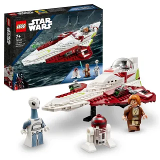 【LEGO 樂高】星際大戰系列 75333 Obi-Wan Kenobi’s Jedi Starfighter(Star Wars 太空船)