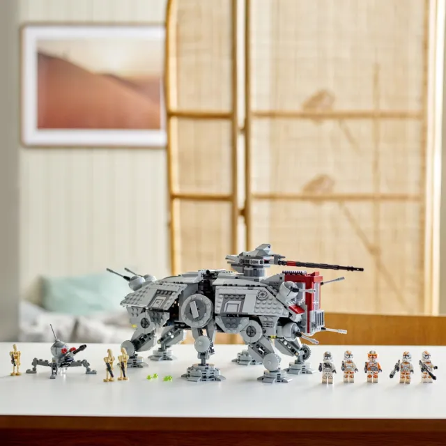 LEGO 樂高】星際大戰系列75337 AT-TE Walker(Star Wars 機器人