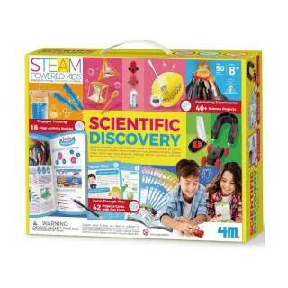 【4M】科學大驚奇 Scientific Discovery STEAM玩具教具(中文版/英文版 01711)
