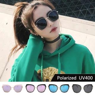 【SUNS】Polarized偏光太陽眼鏡 韓版潮流時尚墨鏡 時尚大框款 S122(防眩光/遮陽/輕盈材質/抗UV400)
