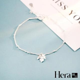 【HERA 赫拉】文青楓葉手鍊 H111071205(飾品)