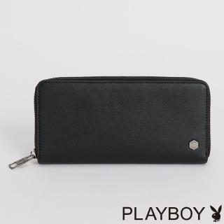 【PLAYBOY】ㄇ拉長夾 Tough系列(黑色)