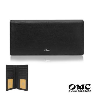 【OMC】12卡2照-加圍牛皮長夾29810