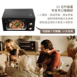 【AIWA 日本愛華】高效能雙熱管電烤箱 11L AK-DKX110(上下加熱 低耗能 大容量)