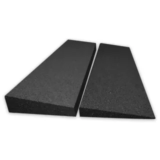可攜帶式斜坡磚組合 黑色 兩片(斜坡板組合)