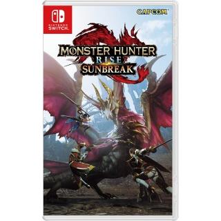 【Nintendo 任天堂】NS Switch 魔物獵人崛起：破曉 盒裝序號卡 中文版 不包含崛起遊戲卡匣(臺灣公司貨)